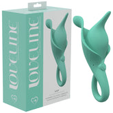 LOVELINE Lily - Waterproof Silicone Vibrator with 10 Modes Green STIMULATORS
